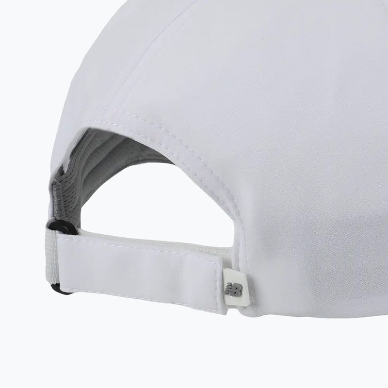 Cappello da baseball New Balance 5 Panel Performance V 2.0 bianco 3