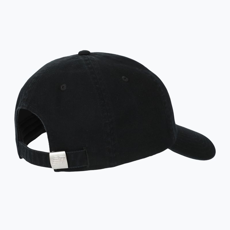 Cappellino con visiera New Balance 6 Panel Classic V 2.0 black 2