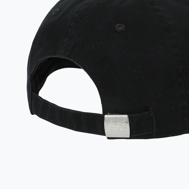 Cappello da baseball New Balance 6 Panel Classic V 2.0 nero 3