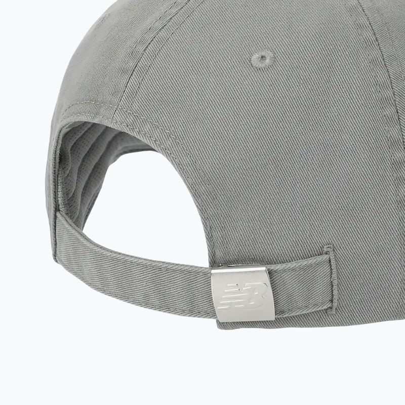 Cappello da baseball New Balance 6 Panel Classic V 2.0 in ardesia 3
