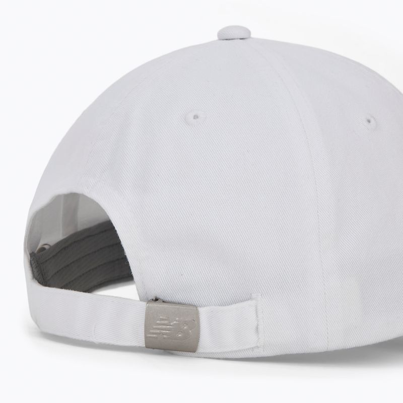 Cappello da baseball New Balance 6 Panel Classic V 2.0 bianco 4
