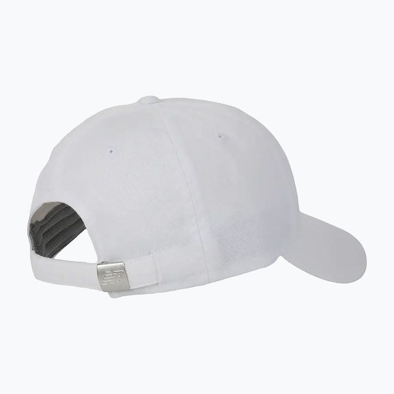 Cappello da baseball New Balance 6 Panel Classic V 2.0 bianco 2