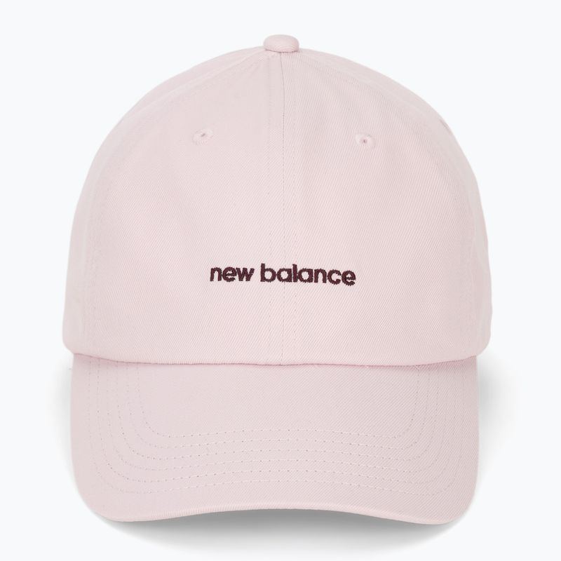 Cappello New Balance a 6 pannelli con logo lineare da donna rosesugar 2