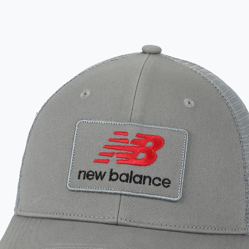 New Balanc Sacked Patch Logo Trucker cappellino da baseball in ardesia 3
