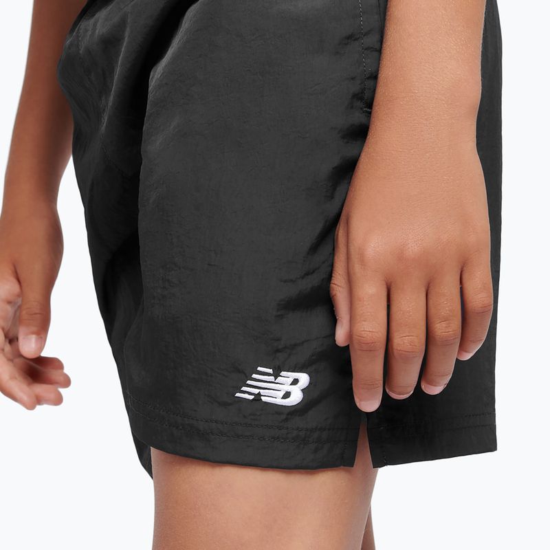 Pantaloncini per bambini New Balance Small Logo Nylon nb caviar 5