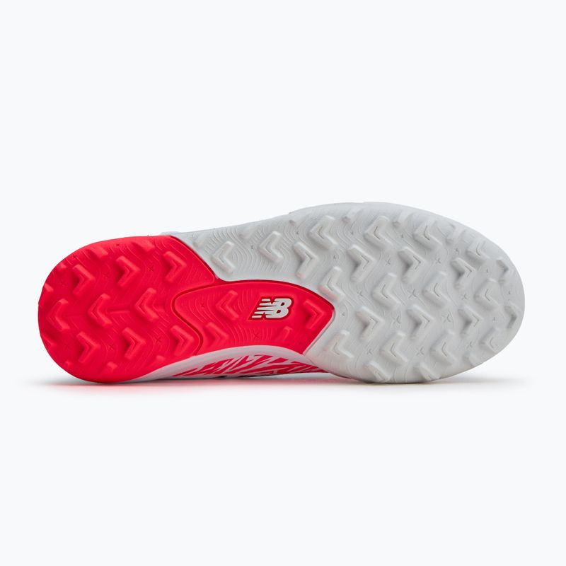Scarpe da calcio per bambini New Balance Furon Team V8 Jr TF bianco 4