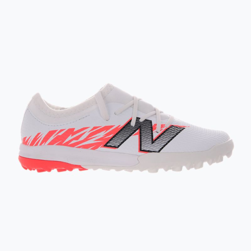 Scarpe da calcio per bambini New Balance Furon Team V8 Jr TF bianco 9