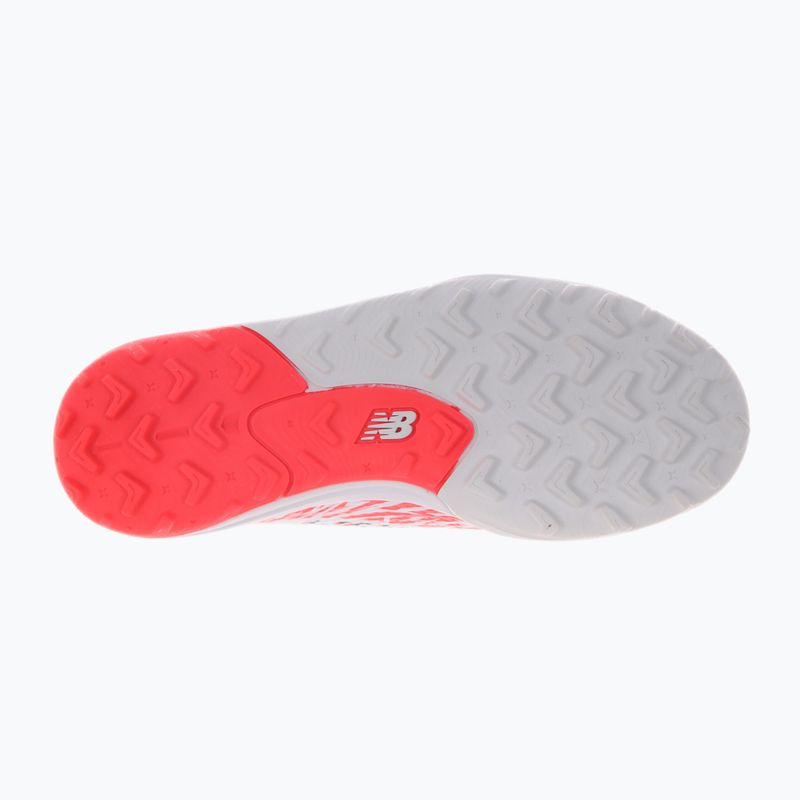 Scarpe da calcio per bambini New Balance Furon Team V8 Jr TF bianco 12