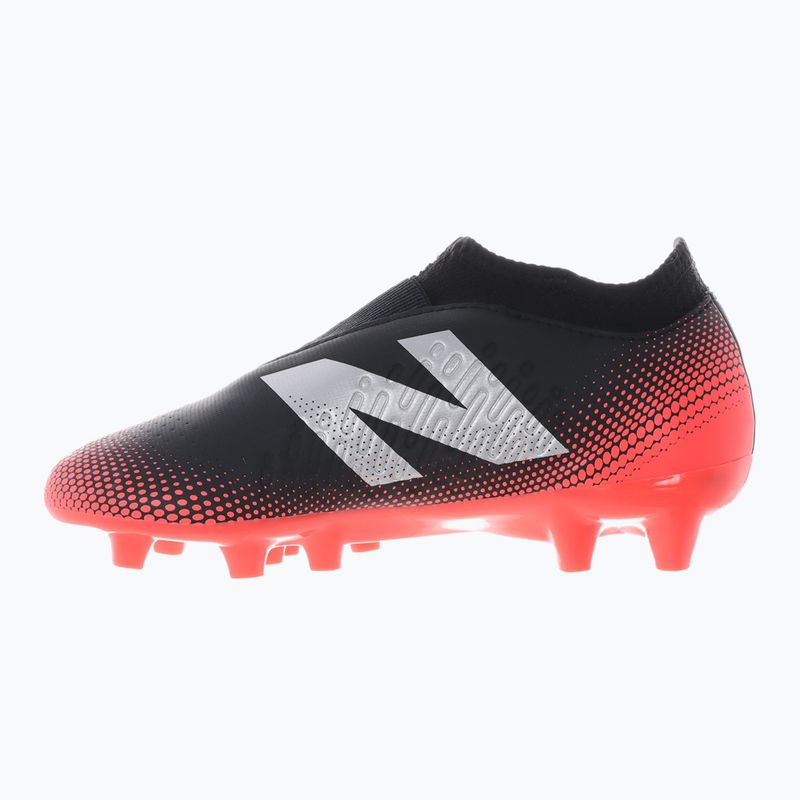 Scarpe da calcio per bambini New Balance Tekela Magique V4+ Jr FG nero 9