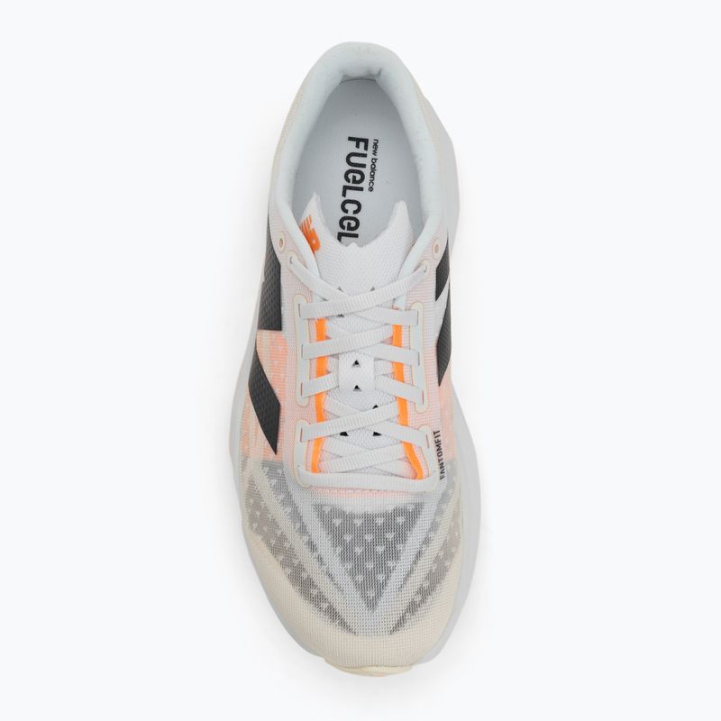 New Balance FuelCell Rebel v4 scarpe da corsa da uomo bianche 5