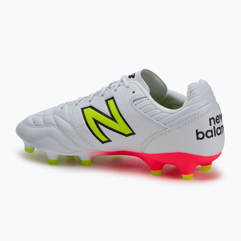 Scarpe da calcio da uomo New Balance 442 Pro V2 FG bianco 3