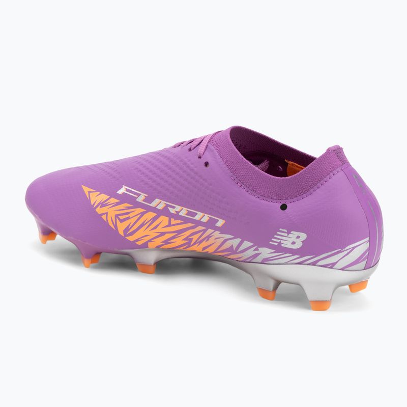 Scarpe da calcio New Balance Furon Pro V8 FG viola 3