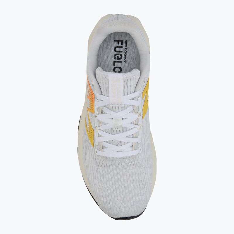 Scarpe da corsa da donna New Balance FuelCell Propel v5 bianco 5