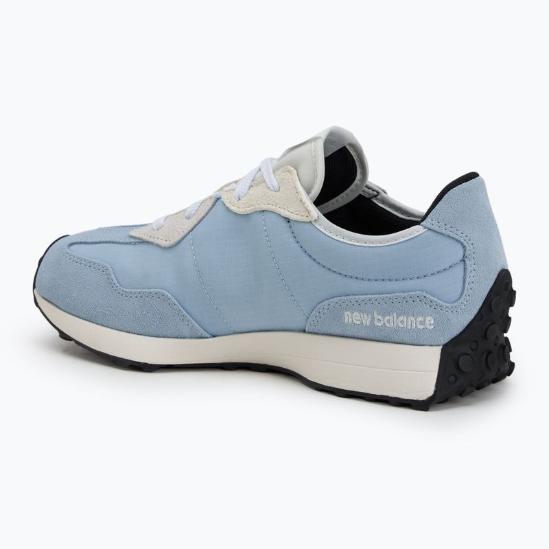 New Balance 327's V1 light chrome blue scarpe da bambino 3