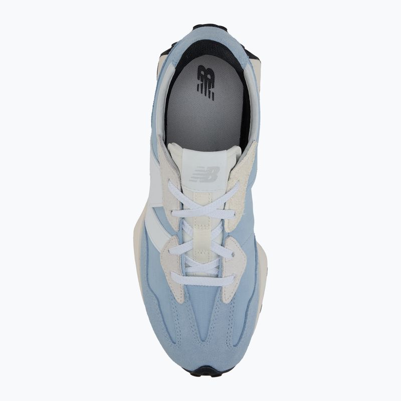 New Balance 327's V1 light chrome blue scarpe da bambino 5