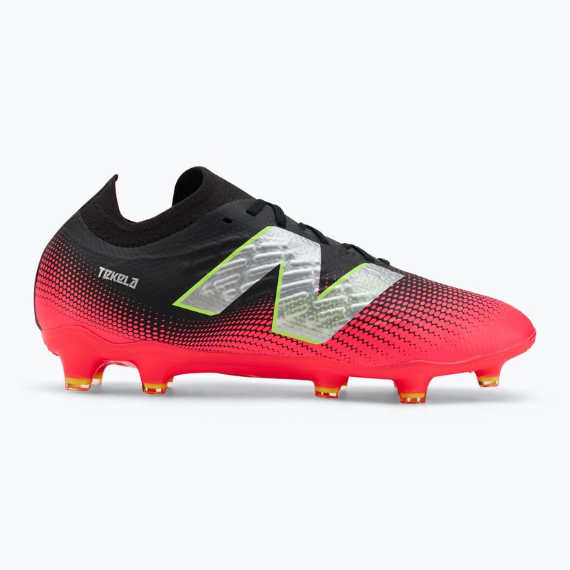 New Balance Tekela Magia Low Laced V4 FG scarpe da calcio nere 2