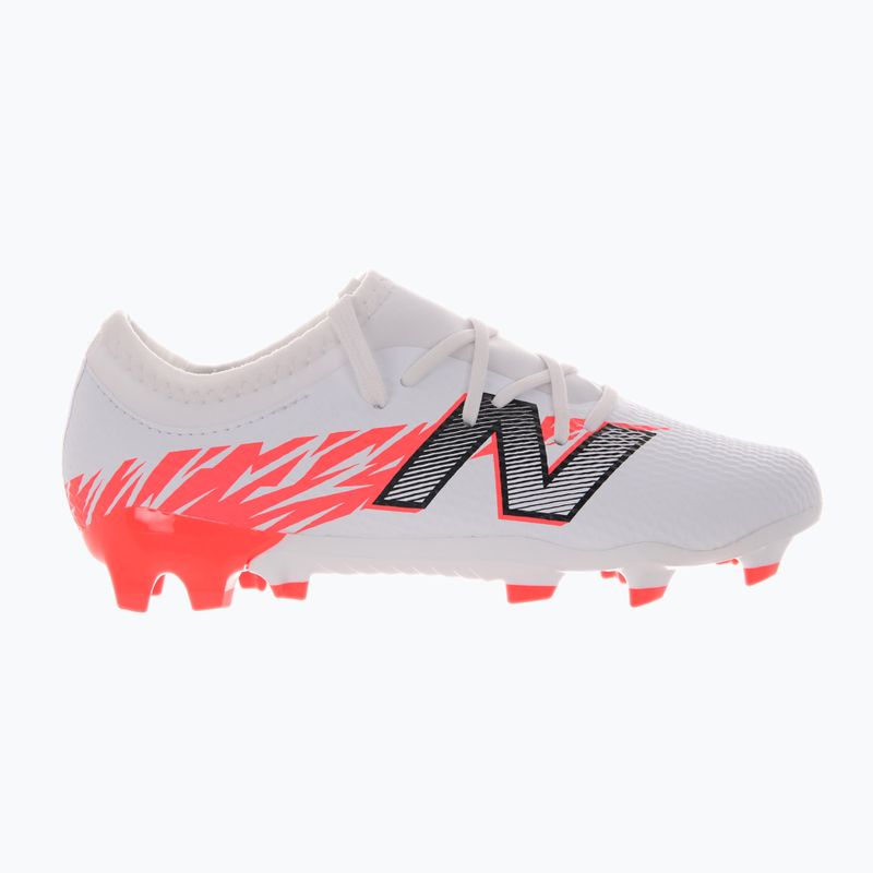 Scarpe da calcio per bambini New Balance Furon Team V8 Jr FG bianco 9