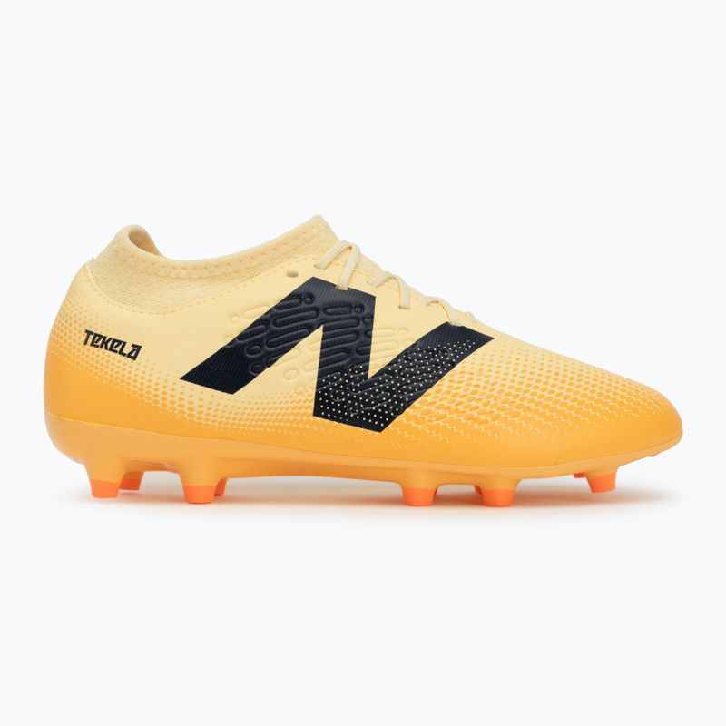 Scarpe da calcio New Balance uomo Tekela Magique V4+ FG beige 2