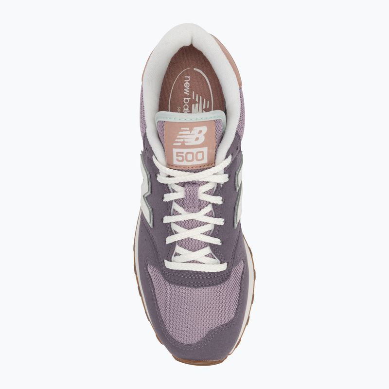 Scarpe New Balance donna 500's V2 dark ice wine 5