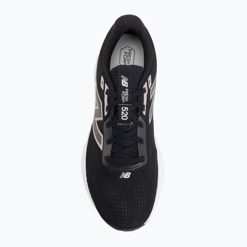 Scarpe da running da donna New Balance Fresh Foam 520's V9 black/castlerock/silver metallic 5