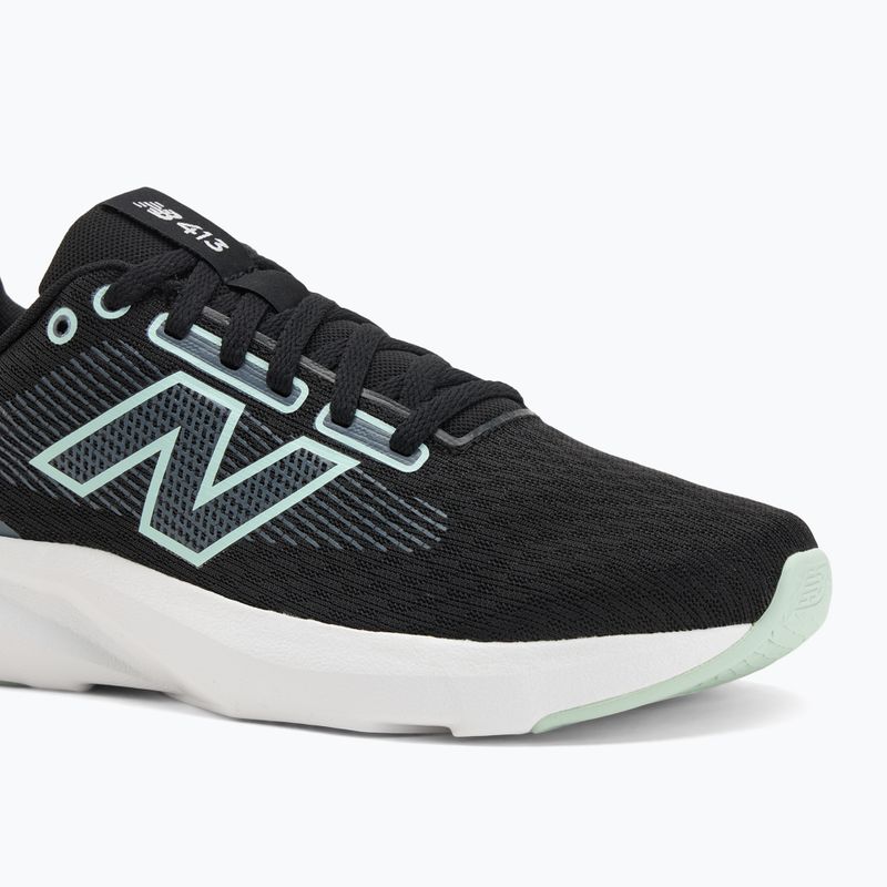 Scarpe da corsa da donna New Balance Running 413's V3 W413LG3 nere 7