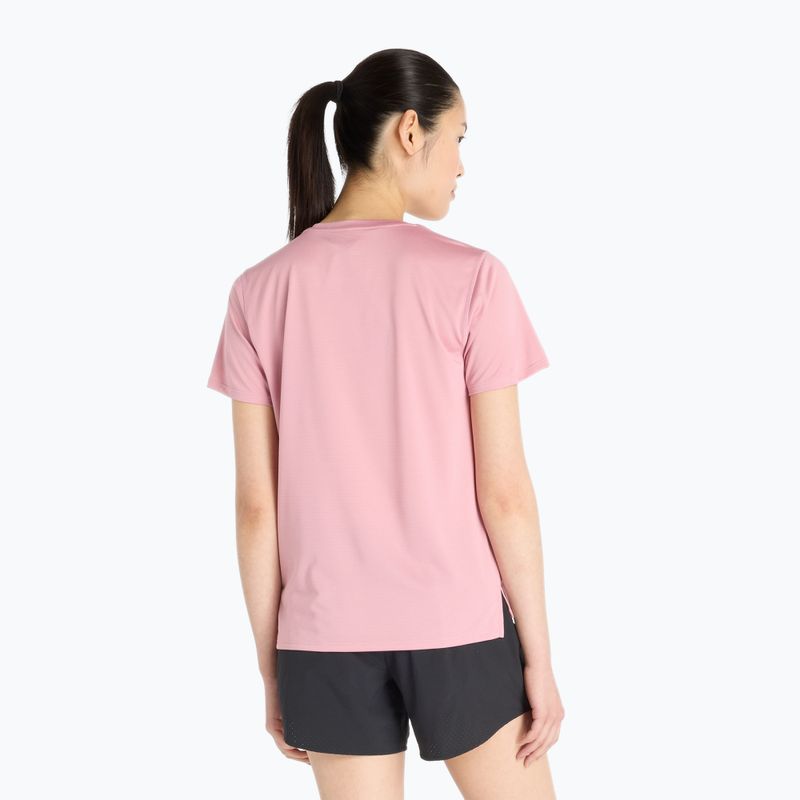 Maglia da corsa New Balance Essentials rosa taffy da donna 2