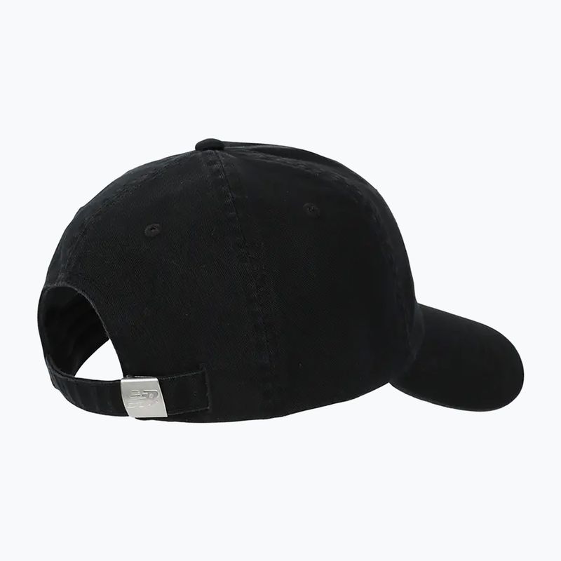 Berretto da baseball New Balance 6 Panel Class nero da donna 2