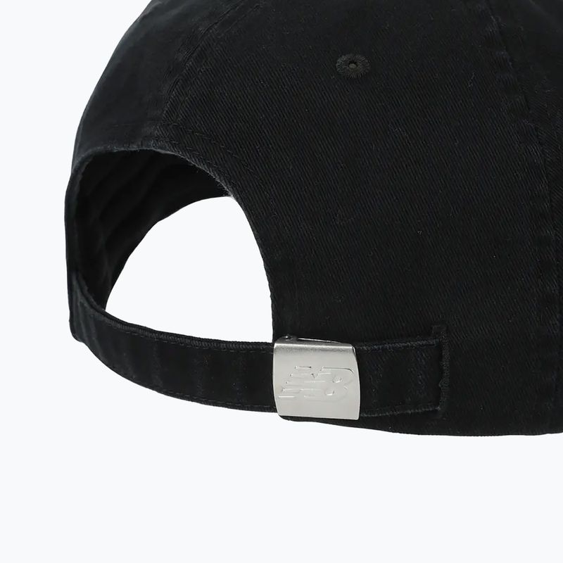 Berretto da baseball New Balance 6 Panel Class nero da donna 3