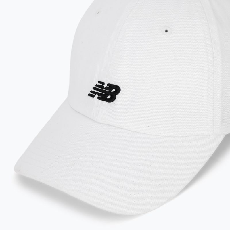 Berretto da baseball New Balance 6 Panel Class bianco da donna 3