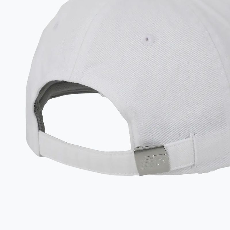 Berretto da baseball New Balance 6 Panel Class bianco da donna 3