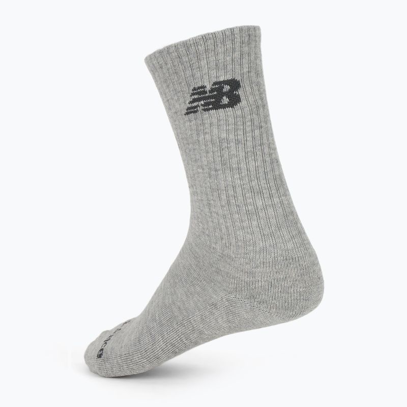 Calze New Balance Performance Basic Crew 3 Pack white multi 5