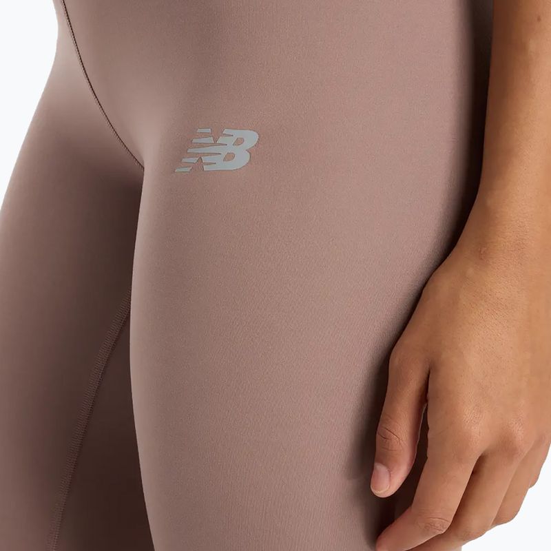 Leggings running donna New Balance Harmony High Rise earth shadow 5