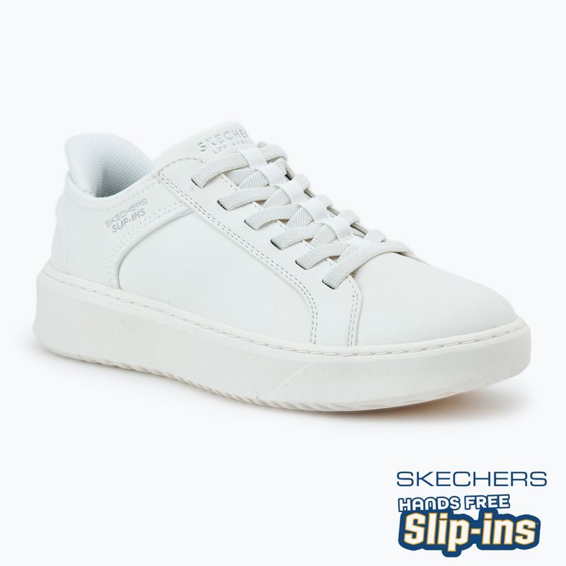 SKECHERS scarpe da uomo Court Break Double Vented bianco