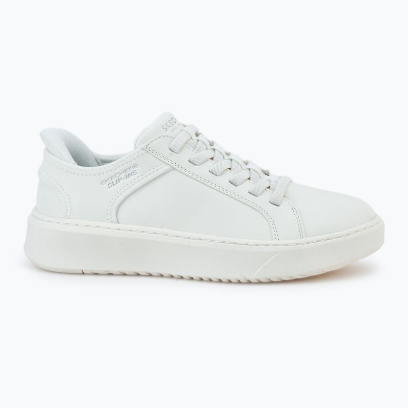 SKECHERS scarpe da uomo Court Break Double Vented bianco 2