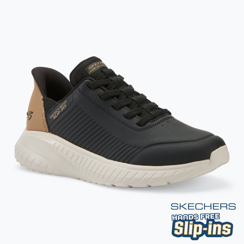 Scarpe da uomo SKECHERS Bobs Squad Chaos Tacco preferito nero