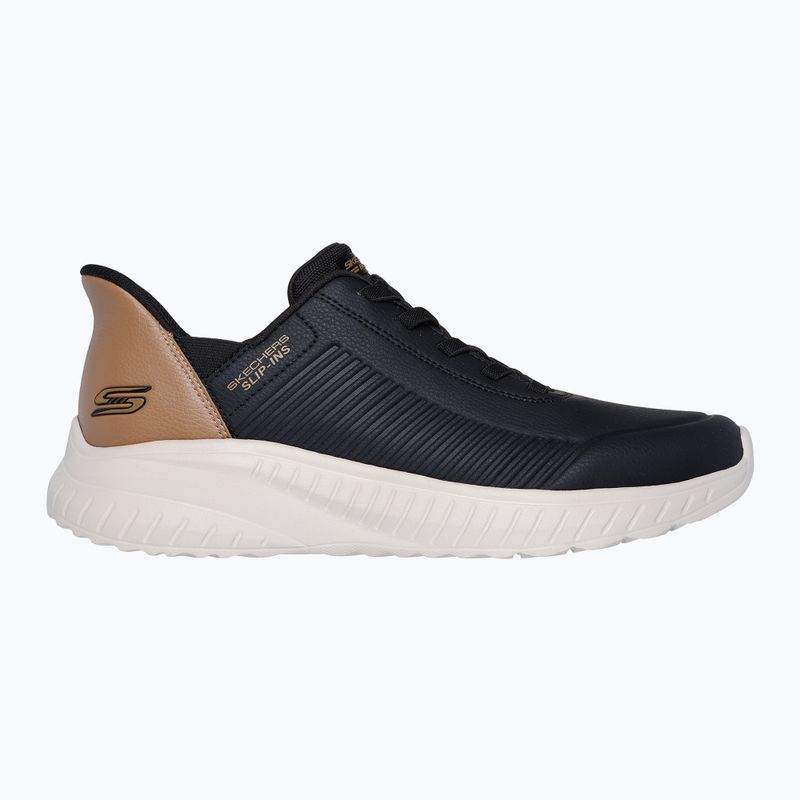 Scarpe da uomo SKECHERS Bobs Squad Chaos Tacco preferito nero 9