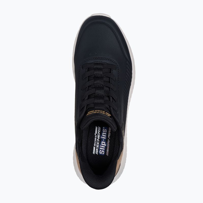 Scarpe da uomo SKECHERS Bobs Squad Chaos Tacco preferito nero 11