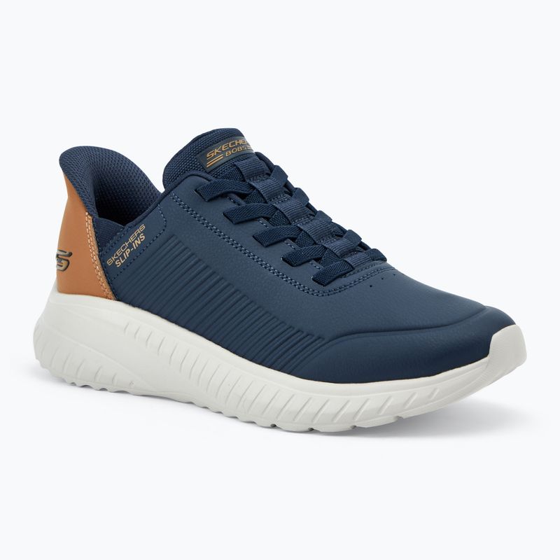 Scarpe da uomo SKECHERS Bobs Squad Chaos Tacco Preferito navy