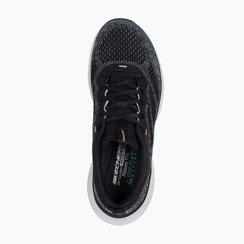 SKECHERS scarpe da donna Edgeride Power Flow nero/lavanda 4
