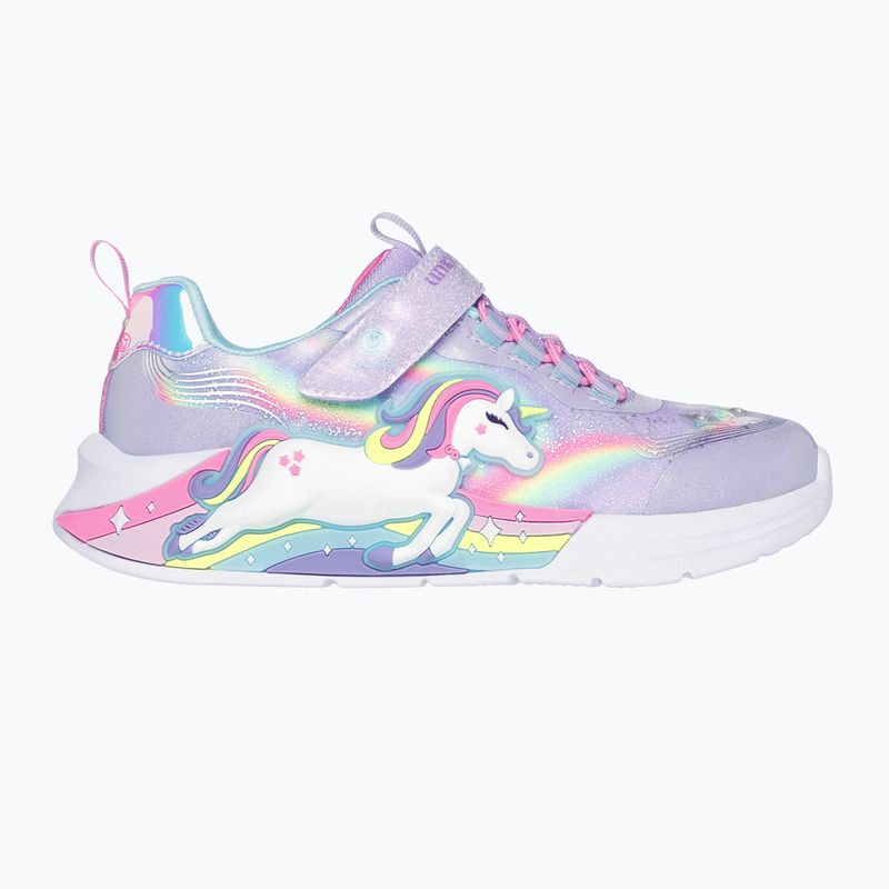 SKECHERS S-Lights Unicorn Chaser lavanda/multi scarpe per bambini