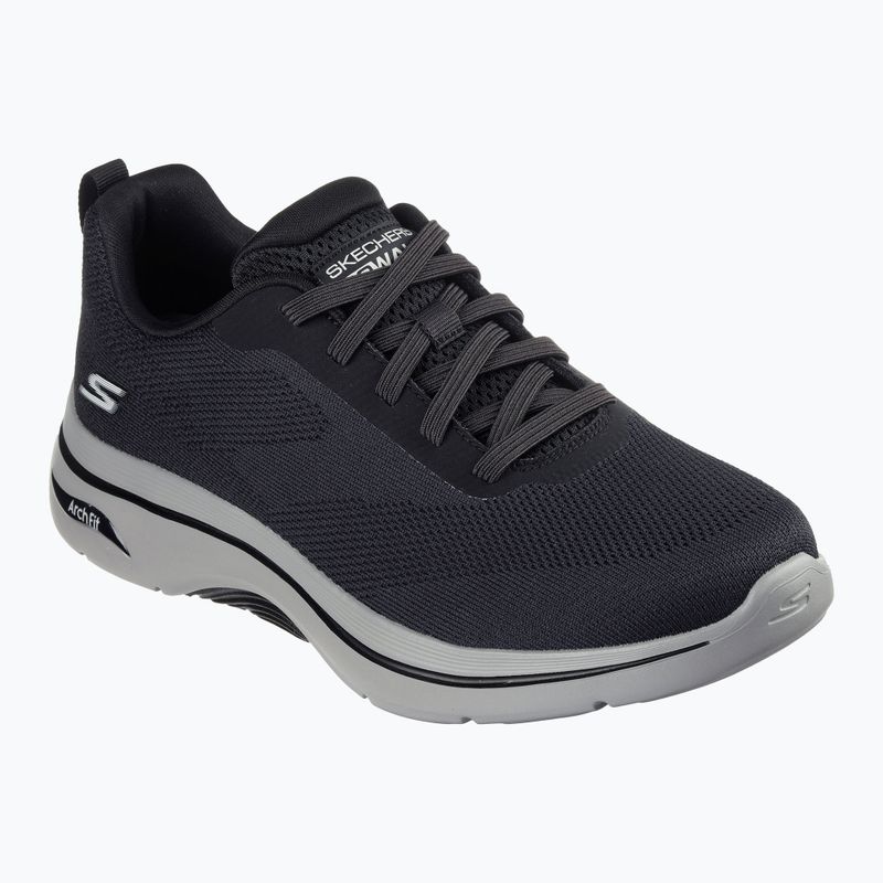 Scarpe da uomo SKECHERS Go Walk Arch Fit 2.0 Temporal nero 2