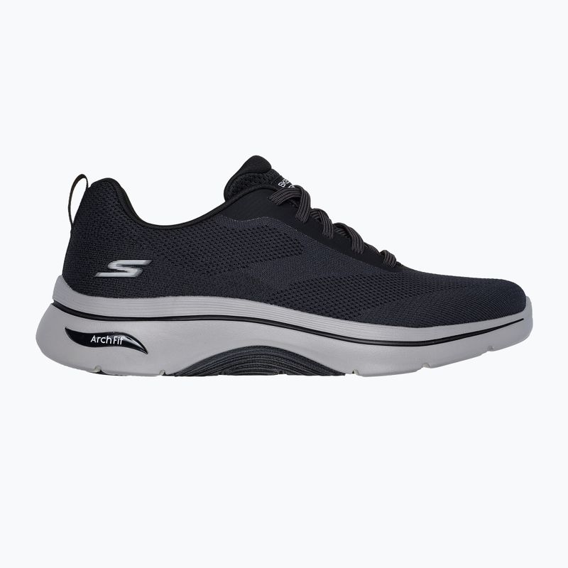 Scarpe da uomo SKECHERS Go Walk Arch Fit 2.0 Temporal nero