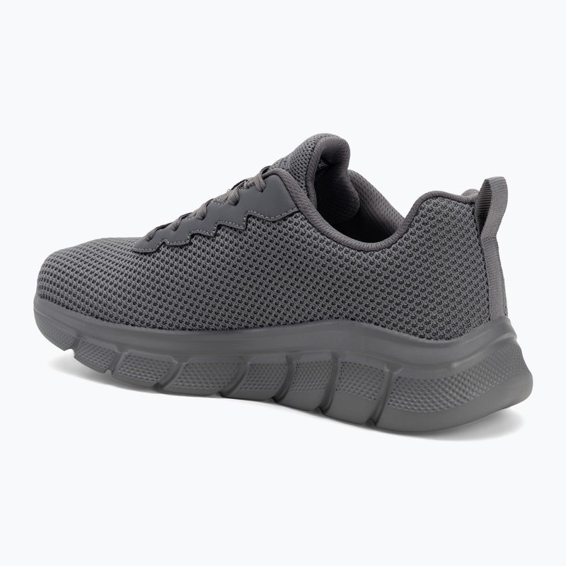 Scarpe SKECHERS Bobs B Flex Chill Edge grigio scuro da uomo 3