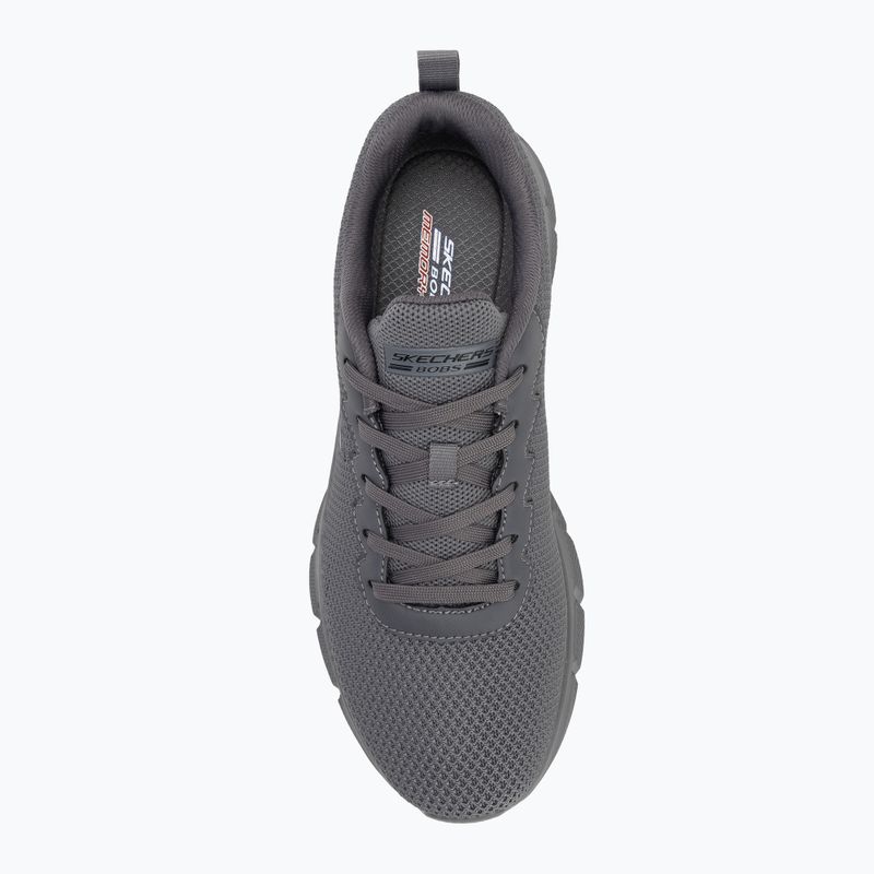 Scarpe SKECHERS Bobs B Flex Chill Edge grigio scuro da uomo 5