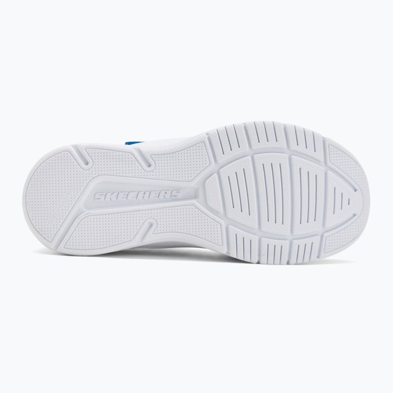 Scarpe da bambino Skechers Microspec Advance blu/lime 4