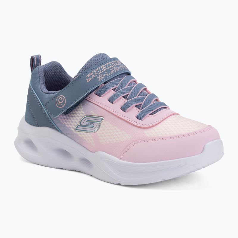 Scarpe per bambini SKECHERS Sola Glow Ombre Deluxe gray