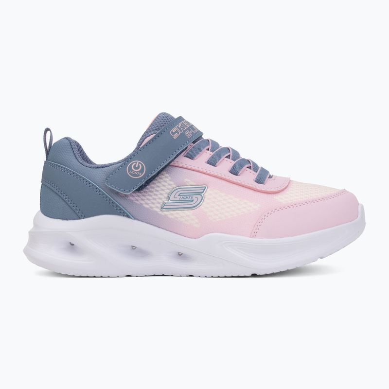 Scarpe per bambini SKECHERS Sola Glow Ombre Deluxe gray 2