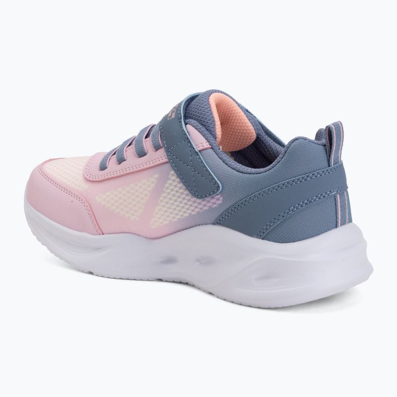 Scarpe per bambini SKECHERS Sola Glow Ombre Deluxe gray 3