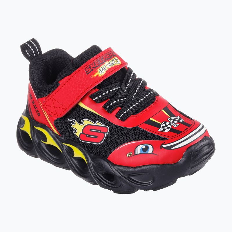 Scarpe bambini SKECHERS Skechers Thermo-Flash Wheel Buddies rosso/nero 9