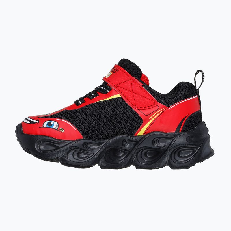 Scarpe bambini SKECHERS Skechers Thermo-Flash Wheel Buddies rosso/nero 12